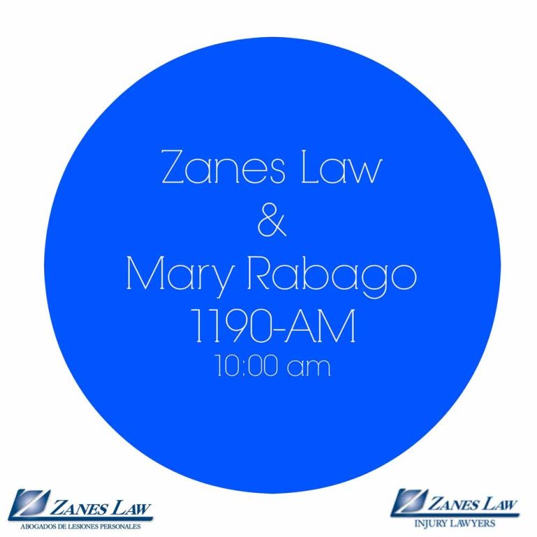 Join Zanes Law on 1190AM with Mary Rabago