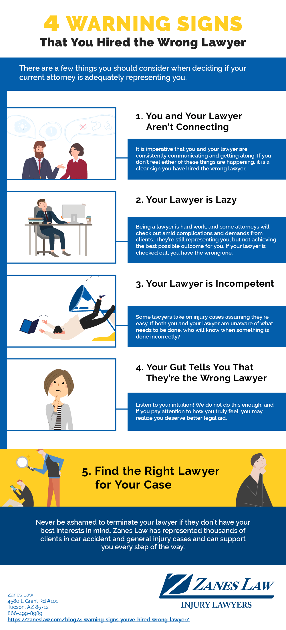 4 Warnings Signs That You've Hired the Wrong Lawyer