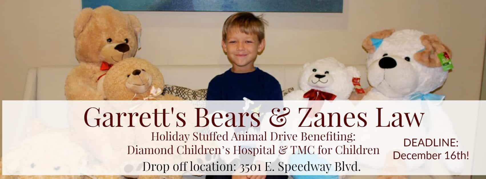 Zanes Law Partners With Garrett’s Bears