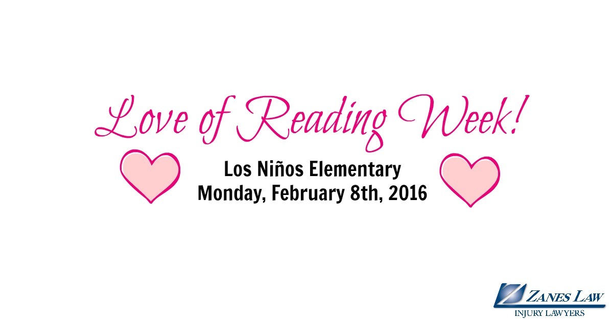 Zanes Law Participates in Love of Reading Week 2016